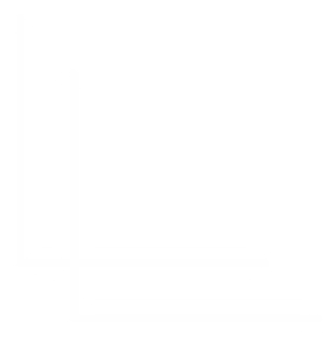 White Neon Corner Line